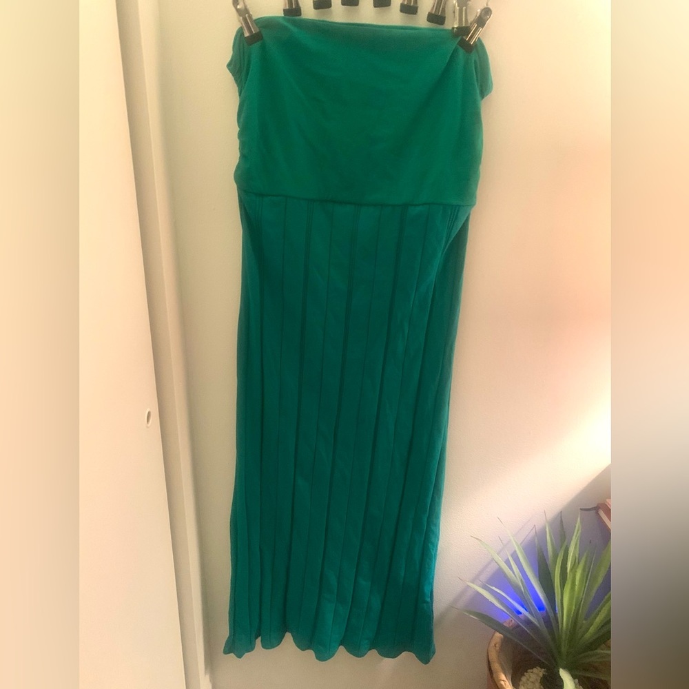 New fp beach strapless maxi dress